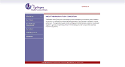 Desktop Screenshot of epilepsyconsortium.org